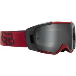 GOGLE FOX VUE STRAY RED - SZYBA DARK GREY (1 SZYBA W ZESTAWIE) ENDURO CROSS