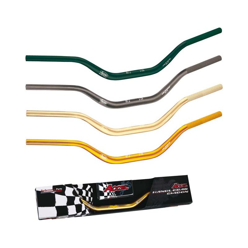 ACCEL KIEROWNICA ALUMINIOWA 28,6 MM TAPER MX WZÓR YAMAHA YZ WYSOKA (7