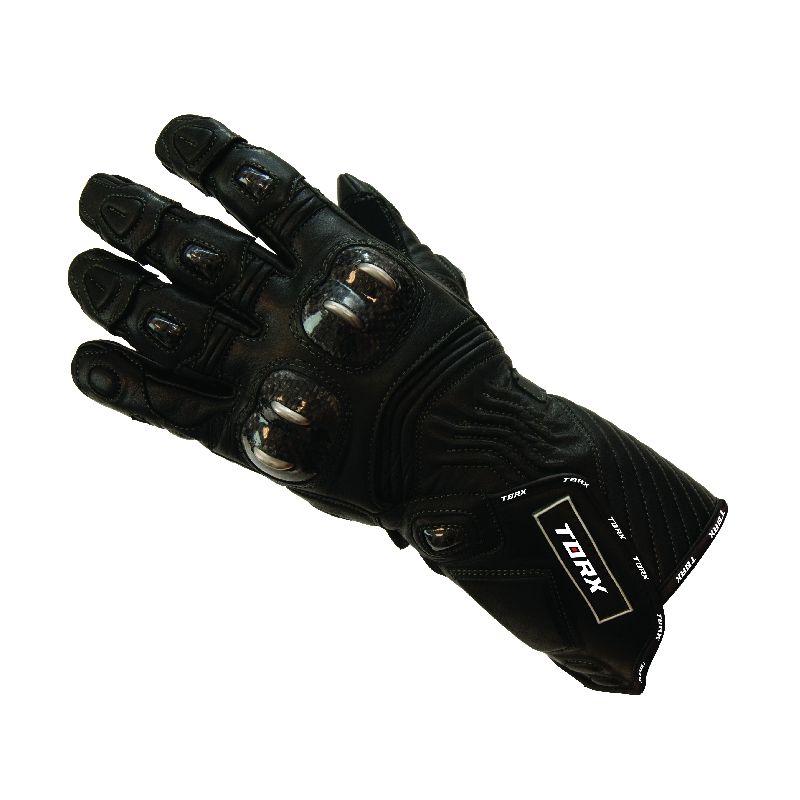 TORX WYPRZEDAŻ RĘKAWICE SKÓRZANE LETNIE CAFE RACER KOLOR CZARNY ROZ