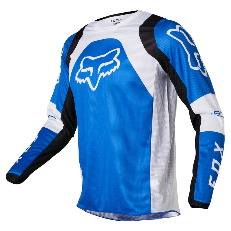 BLUZA FOX 180 LUX BLUE  ENDURO CROSS
