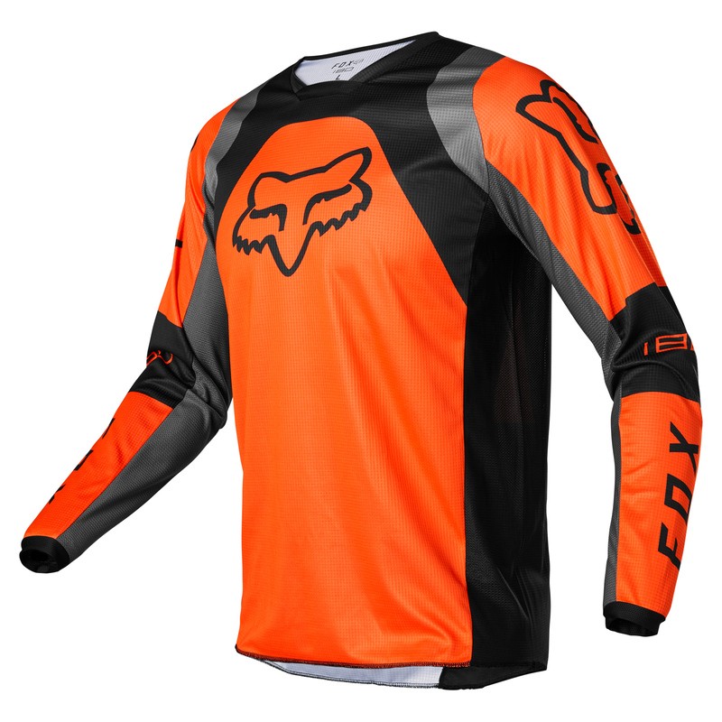 BLUZA FOX 180 LUX FLUORESCENT ORANGE  ENDURO CROSS