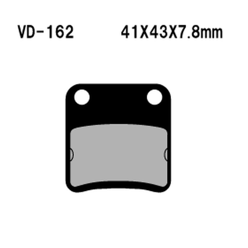 VESRAH KLOCKI HAMULCOWE KH178 / KH257 (MADE IN JAPAN)