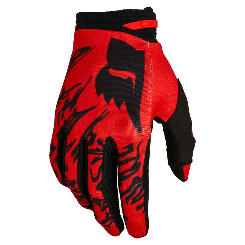 RĘKAWICE FOX 180 PERIL FLUORESCENT RED  ENDURO CROSS