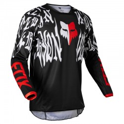BLUZA FOX 180 PERIL BLACK/RED  ENDURO CROSS