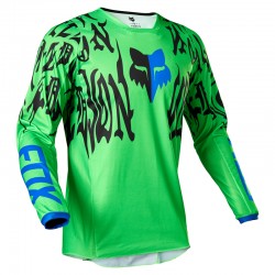 BLUZA FOX 180 PERIL FLUORESCENT GREEN  ENDURO CROSS