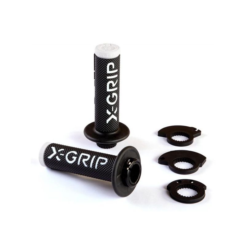 X-GRIP MANETKI (GRIPY) BRAAAAP GRIPS LOCK-ON-GRIP (Z ADAPTERAMI ROLGAZ