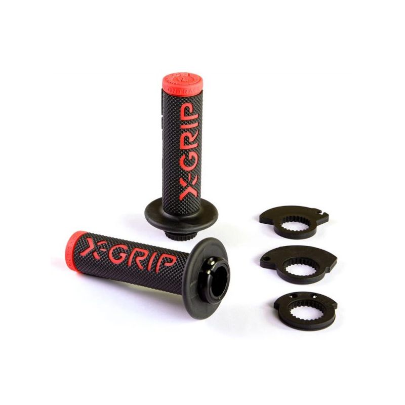 X-GRIP MANETKI (GRIPY) BRAAAAP GRIPS LOCK-ON-GRIP (Z ADAPTERAMI ROLGAZ
