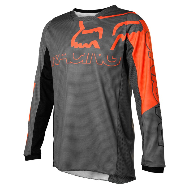 BLUZA FOX JUNIOR 180 SKEW PEWTER  ENDURO CROSS