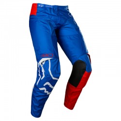 SPODNIE FOX JUNIOR 180 SKEW WHITE/RED/BLUE  ENDURO CROSS