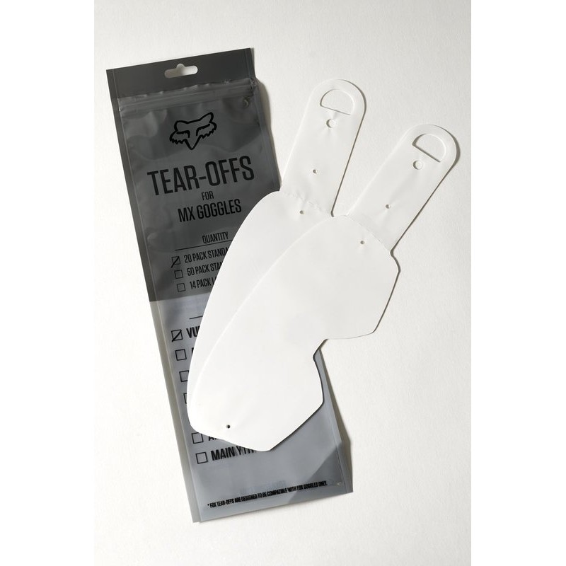ZRYWKI TEAR-OFF DO GOGLI FOX Y-AIRSPACE/MAIN II LAM CLEAR ENDURO CROSS
