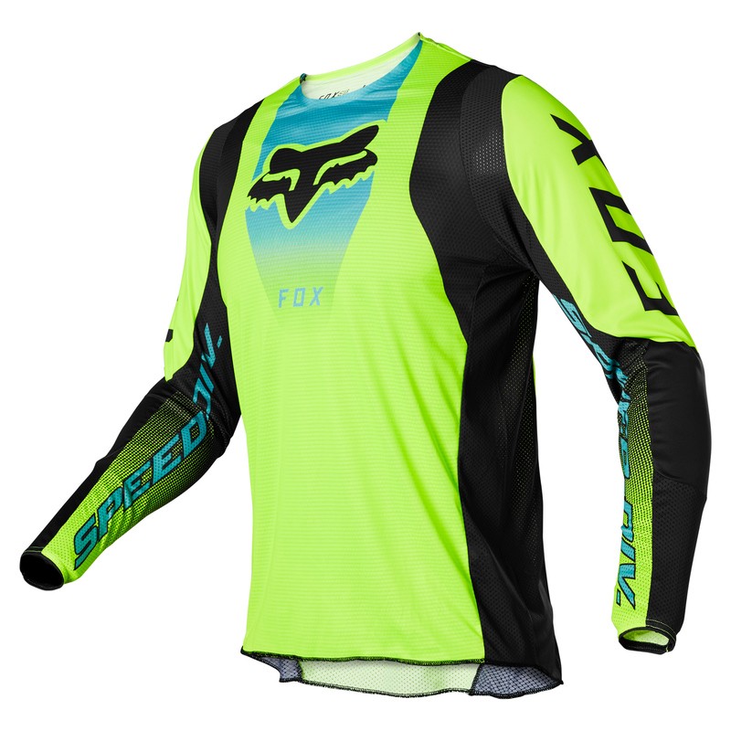BLUZA FOX 360 DIER FLUORESCENT YELLOW  ENDURO CROSS
