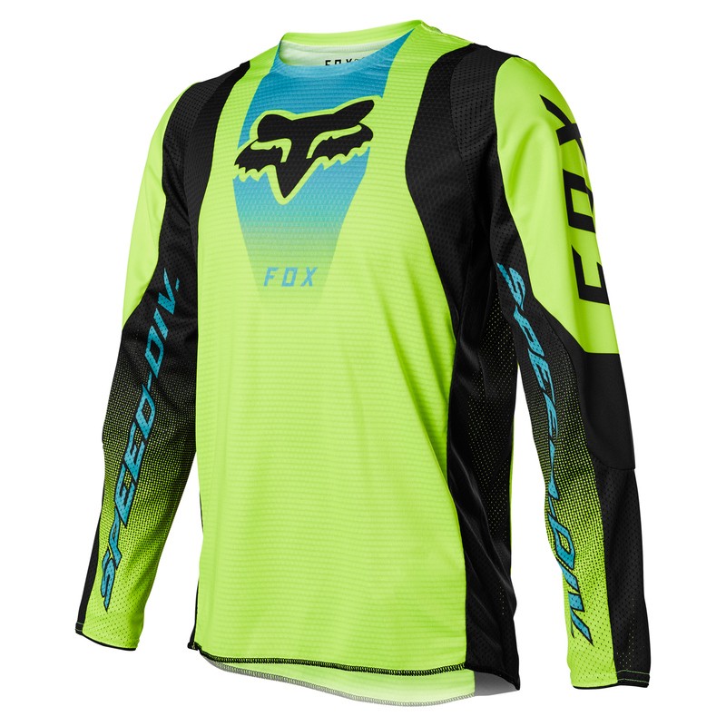 BLUZA FOX JUNIOR 360 DIER FLUORESCENT YELLOW  ENDURO CROSS