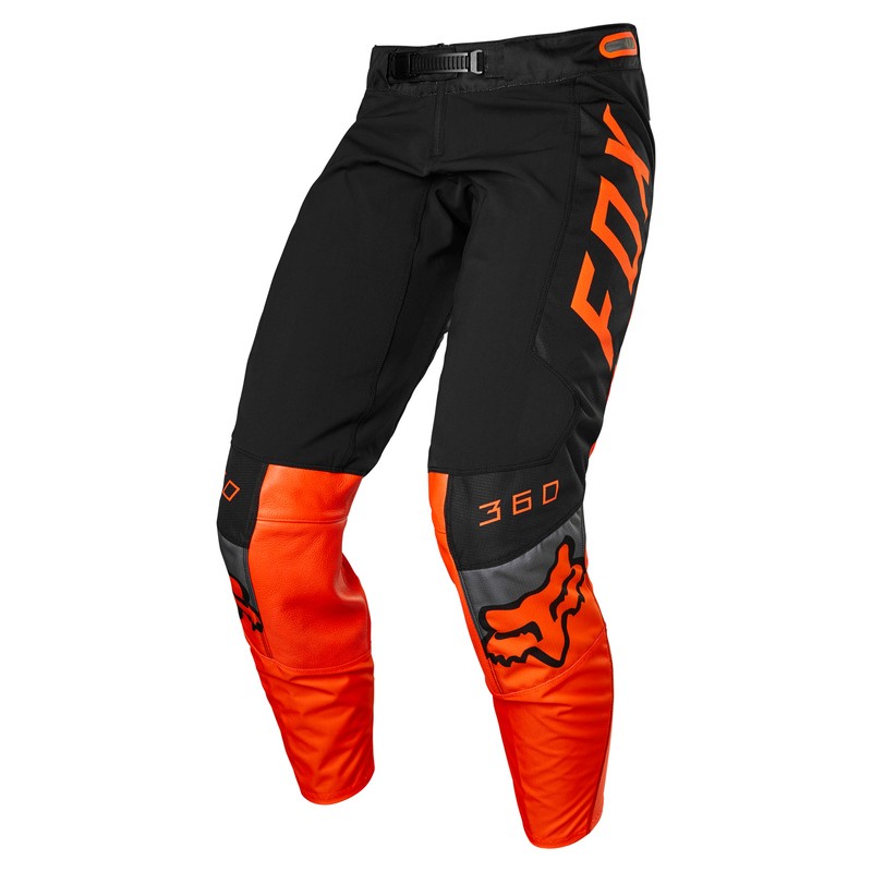 SPODNIE FOX JUNIOR 360 DIER FLUORESCENT ORANGE  ENDURO CROSS