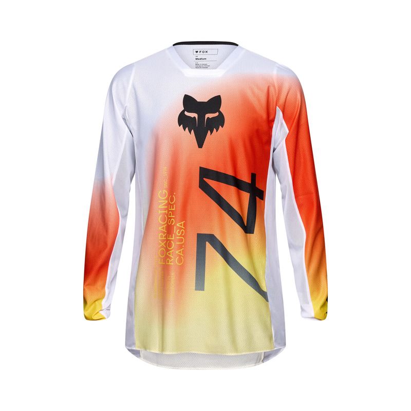 BLUZA FOX 180 AIR HAZE WHITE  ENDURO CROSS