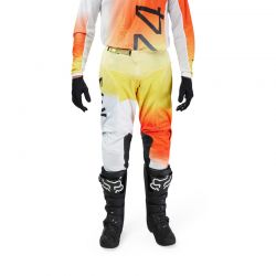 SPODNIE FOX 180 AIR HAZE WHITE  ENDURO CROSS