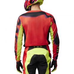 BLUZA FOX 180 EMOTION FLUO RED  ENDURO CROSS