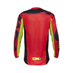 BLUZA FOX 180 EMOTION FLUO RED  ENDURO CROSS