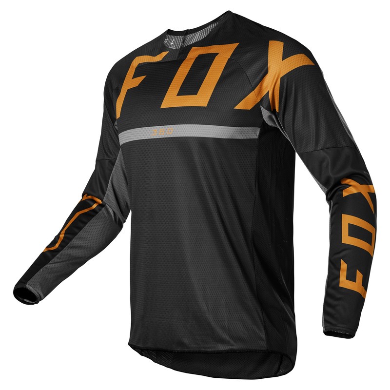 BLUZA FOX 360 MERZ BLACK  ENDURO CROSS