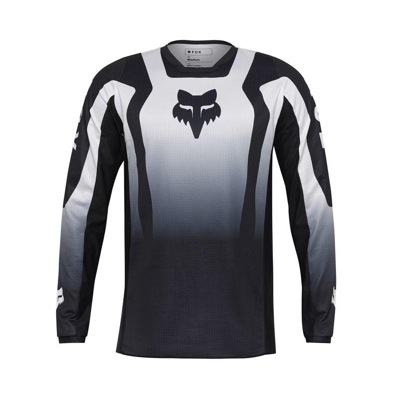 BLUZA FOX 180 LEAN BLACK/WHITE ENDURO CROSS BLUZA FOX 180 LEAN BLACK/WHITE ENDURO CROSS