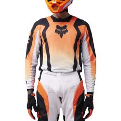 BLUZA FOX 180 LEAN FLUO ORANGE  ENDURO CROSS