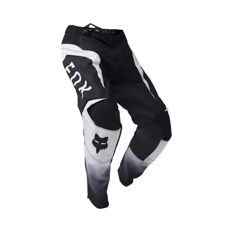SPODNIE FOX 180 LEAN BLACK/WHITE  ENDURO CROSS