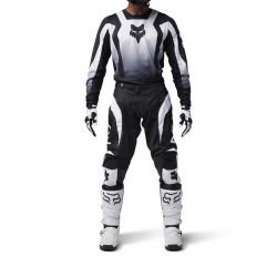 SPODNIE FOX 180 LEAN BLACK/WHITE  ENDURO CROSS