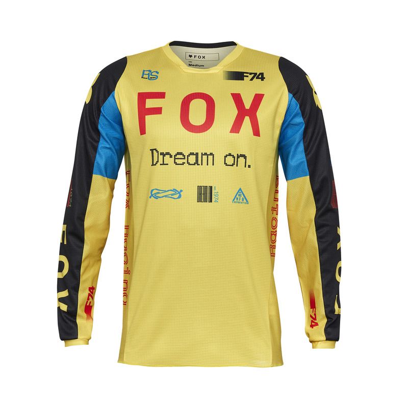 BLUZA FOX 180 RACE SPEC PALE YELLOW ENDURO CROSS BLUZA FOX 180 RACE SPEC PALE YELLOW ENDURO CROSS