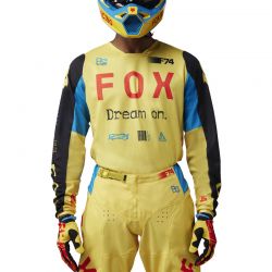 BLUZA FOX 180 RACE SPEC PALE YELLOW  ENDURO CROSS