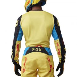 BLUZA FOX 180 RACE SPEC PALE YELLOW  ENDURO CROSS