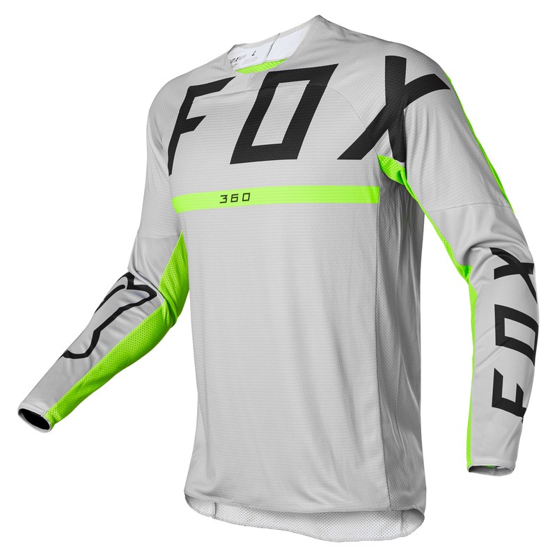 BLUZA FOX 360 MERZ STEEL GREY  ENDURO CROSS