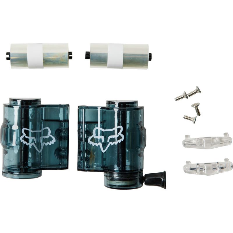 KANISTER DO SYSTEMU ROLL-OFF FOX AIR/MAIN CANISTERS W/ POSTS - INT [CLR] CLEAR  ENDURO CROSS