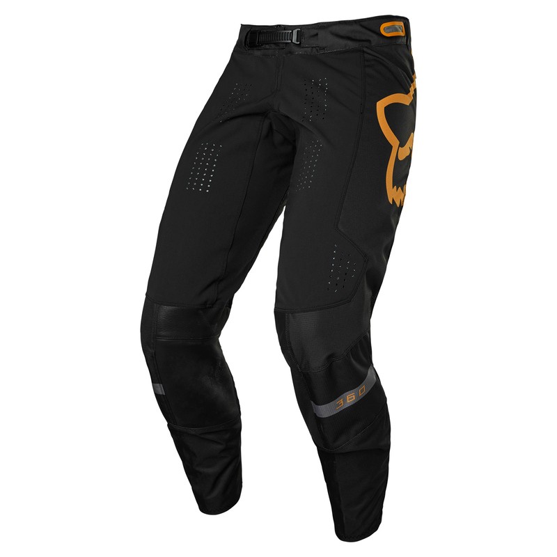 SPODNIE FOX 360 MERZ BLACK  ENDURO CROSS