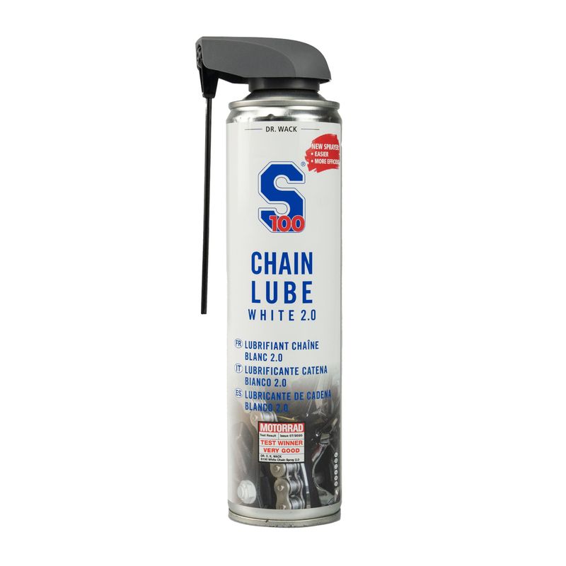 SMAR DO ŁAŃCUCHA W SPRAYU S100 CHAIN LUBE WHITE 400ML SMAR DO ŁAŃCUCHA W SPRAYU S100 CHAIN LUBE WHITE 400ML