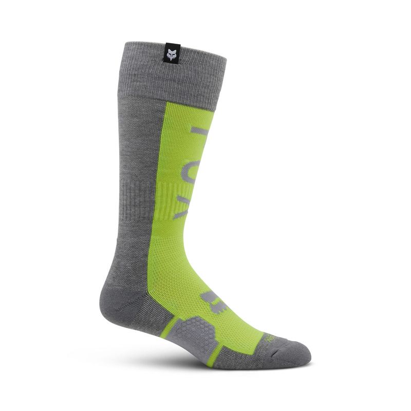 SKARPETY FOX 360 DIVIDER GREY/YELLOW ENDURO CROSS SKARPETY FOX 360 DIVIDER GREY/YELLOW ENDURO CROSS