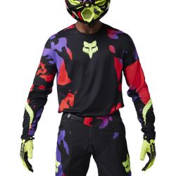 BLUZA FOX 360 THROTTLE BLACK  ENDURO CROSS
