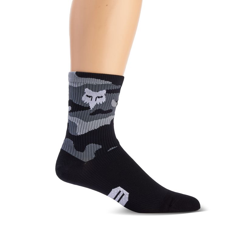 SKARPETY FOX 6 RANGER BLACK/CAMO  ENDURO CROSS