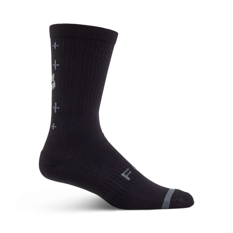 SKARPETY FOX 8 DEFEND LUNAR BLACK  ENDURO CROSS