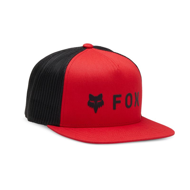 CZAPKA Z DASZKIEM FOX ABSOLUTE MESH SNAPBACK FLAME RED  ENDURO CROSS