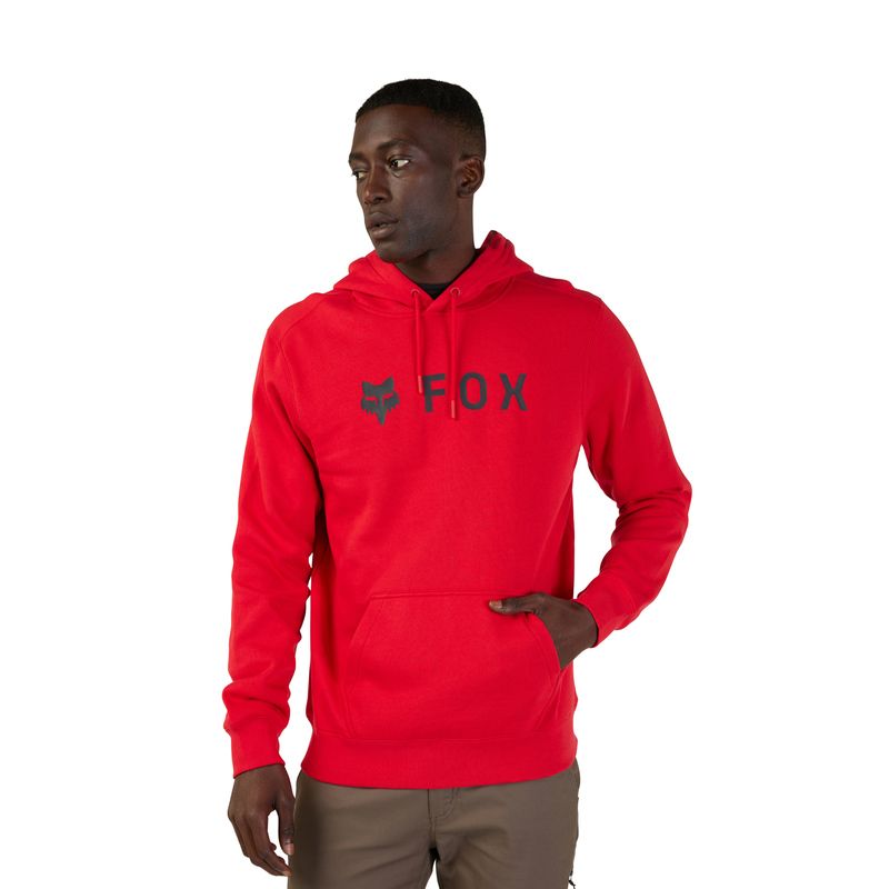 BLUZA Z KAPTUREM FOX ABSOLUTE FLAME RED  ENDURO CROSS