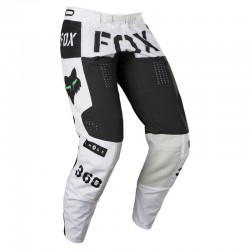 SPODNIE FOX 360 NOBYL BLACK/WHITE  ENDURO CROSS