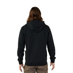 BLUZA Z KAPTUREM NA ZAMEK FOX ABSOLUTE BLACK  ENDURO CROSS