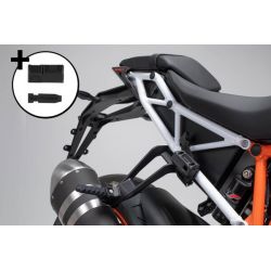 ZESTAW SAKW BOCZNYCH PRO BLAZE H I STELAŻY SW-MOTECH KTM 1290 SUPER DUKE R (13-19) BLACK