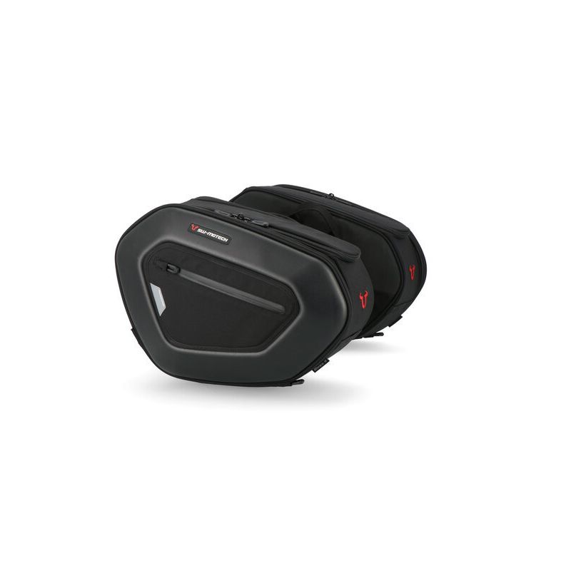 ZESTAW SAKW BOCZNYCH PRO BLAZE H I STELAŻY SW-MOTECH YAMAHA XSR700 (15-), XSR700 XT (19-) BLACK