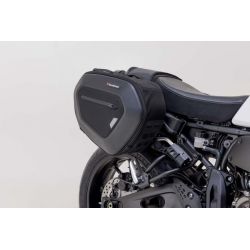 ZESTAW SAKW BOCZNYCH PRO BLAZE H I STELAŻY SW-MOTECH YAMAHA XSR700 (15-), XSR700 XT (19-) BLACK