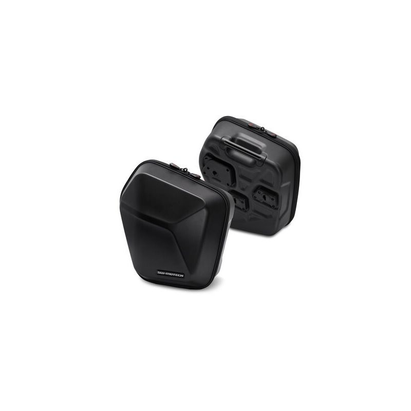ZESTAW KUFRA BOCZNEGO URBAN ABS I STELAŻA SW-MOTECH YAMAHA XSR900 (21-) 2X 16,5 L BLACK