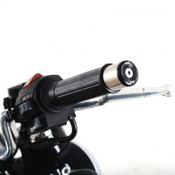 KOŃCÓWKI KIEROWNICY RG RACING BSA GOLD STAR 23- BLACK