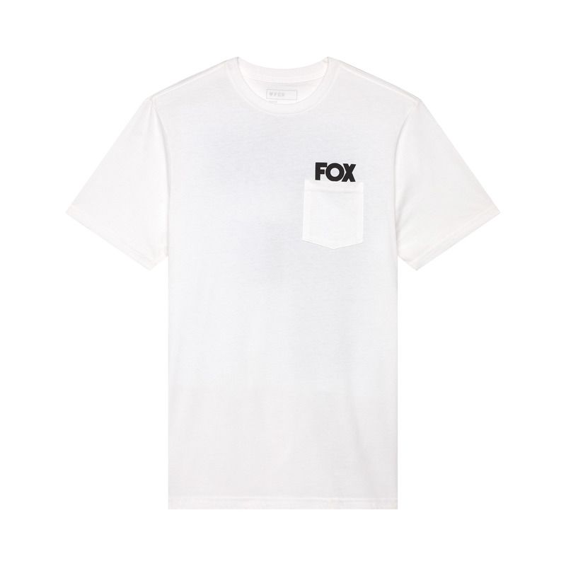 T-SHIRT FOX BIG F PREM OPTIC WHITE  ENDURO CROSS