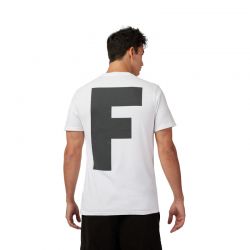 T-SHIRT FOX BIG F PREM OPTIC WHITE  ENDURO CROSS