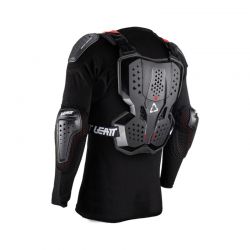 KOSZULKA Z OCHRANIACZAMI LEATT JUNIOR 3.5 BLACK/RED (147-159CM) 