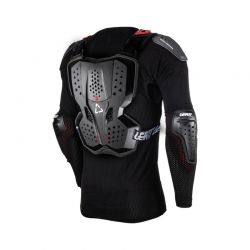 KOSZULKA Z OCHRANIACZAMI LEATT JUNIOR 3.5 BLACK/RED (147-159CM) 